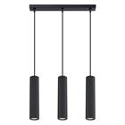 Sollux Lighting Karbon 3L riippuvalaisin, musta