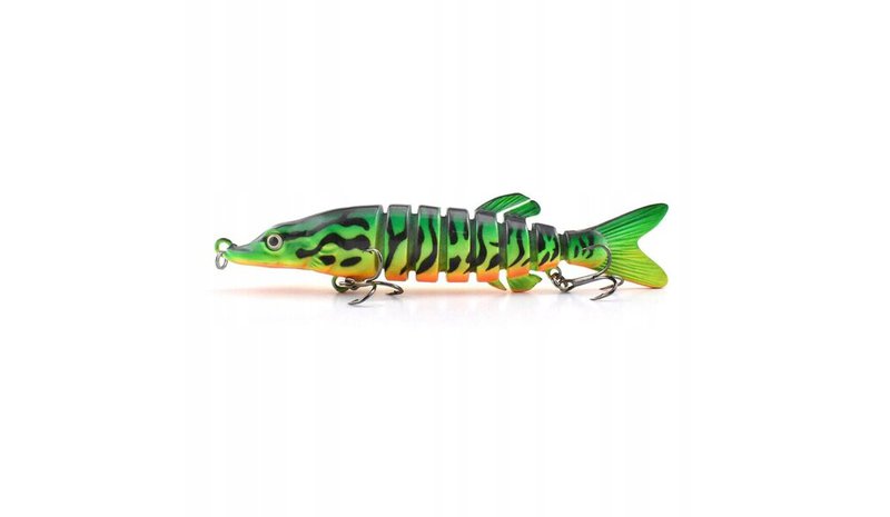Wobbler Kalastus Viehe HAPPY SANDACZ SUM Rikkinäinen 8-segmentti 9cm 7 g