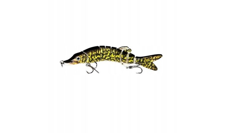 Wobbler Kalastus Viehe HAPPY SANDACZ SUM Rikkinäinen 8-segmentti 9cm 7 g