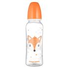 Pullo kapealla kaulalla Canpol Cute Animals 11/841, 250 ml, oranssi