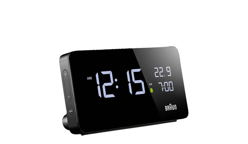 Braun - Digitaalinen Herätyskello 14 cm Musta