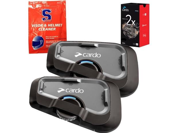 Cardo Freecom Half Helmet Kit