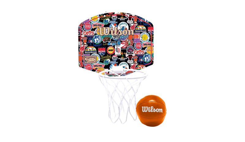 WILSON NBA Team Retro Mini Hoop - koripallo
