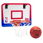 WILSON NBA DRV Mini Hoop Clear - koripallo