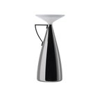 Kartell - Camomille LED-akkukäyttöinen pöytävalaisin, tummanharmaa, korkeus 24 cm -