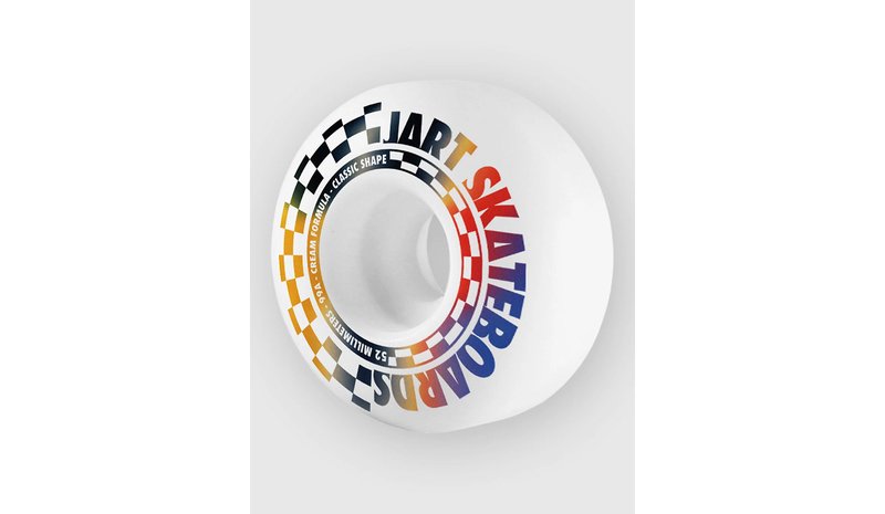 Jart Checker 52mm 99A Classic Shape Wheels white