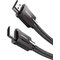 Elastinen HDMI 2.1 kaapeli 8K 60Hz 48Gb/s, 3m, harmaa – kuva 1