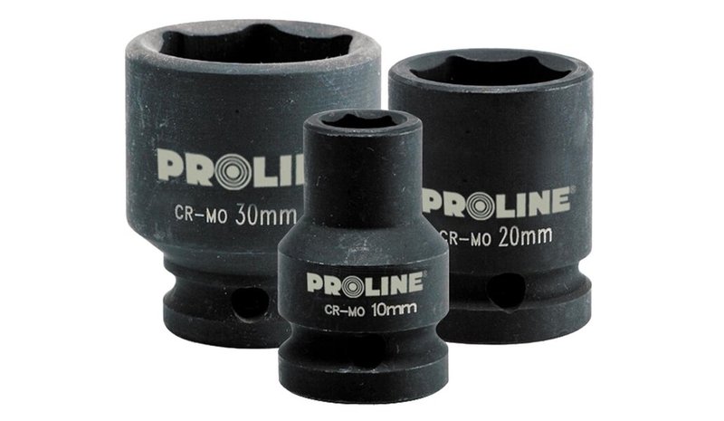 Iskukuusikulmiopää Proline 17mm, 1/2