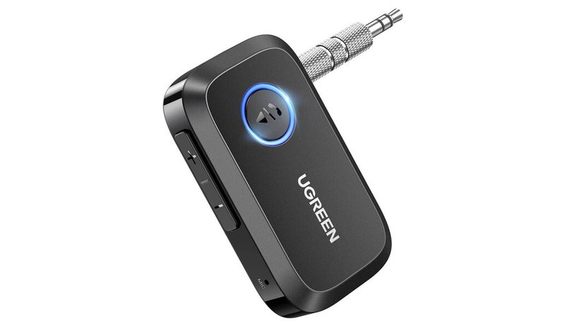Bluetooth 5.3 äänivastaanotin AUX mini jack 3.5mm Ugreen, musta