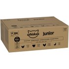 84x85g Junior tuorepussit siipikarjavalikoima hyytelössä Whiskas