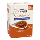 6x45g Soup Royale kalavalikoima Gourmet kissan märkäruoka