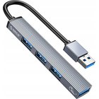 Orico Ah-a13-gy-ep-hw Usb-keskitin: 4 porttia (3 x Usb 2.0, 1 x Usb 3.0)