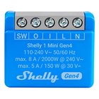 Shelly 1 Mini Gen4 älyrele, sininen