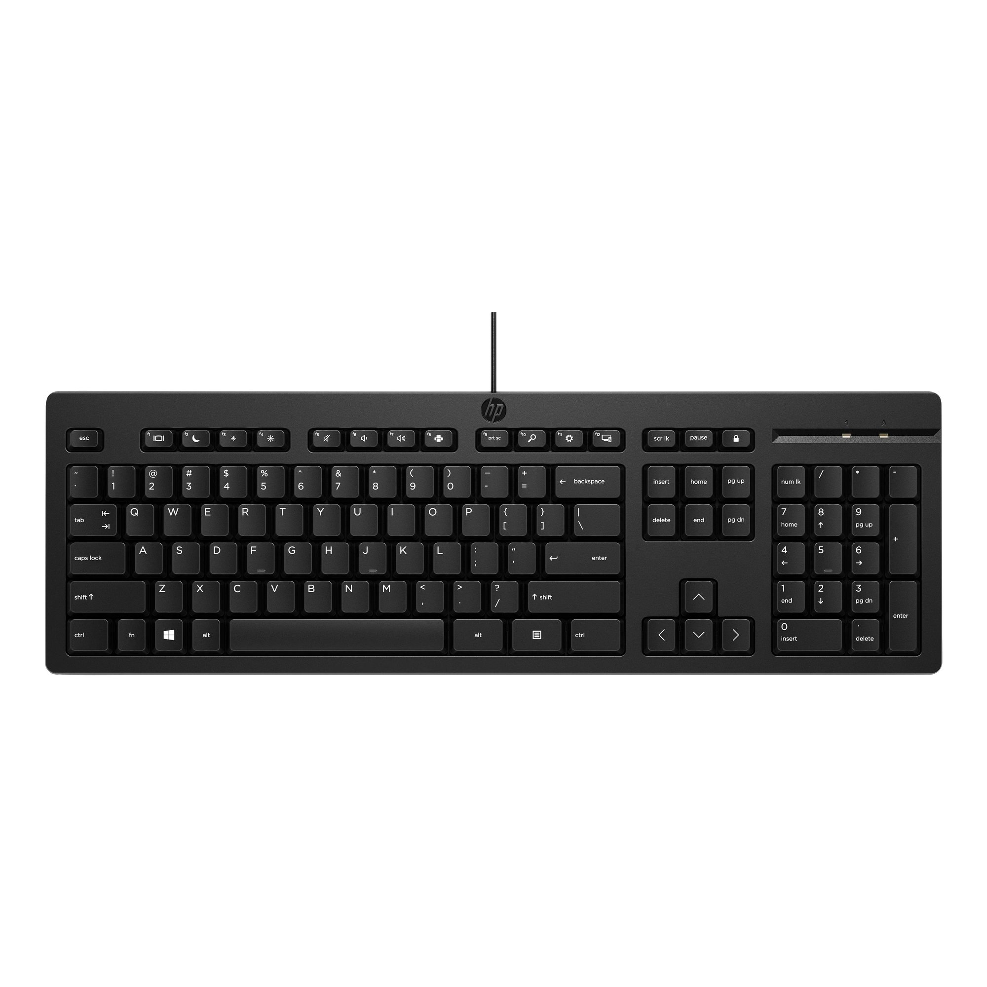 HP 125 -näppäimistö, musta
