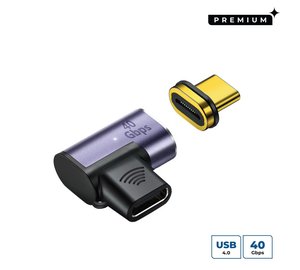 Magnetic USB4 Gem 3x2 Adapter 90Â°