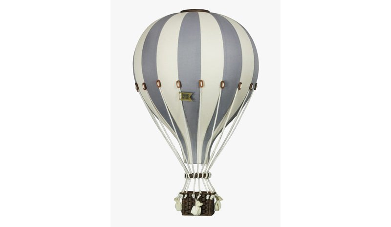 Super Balloon Kuumailmapallo M, Harmaa – kuva 1/1
