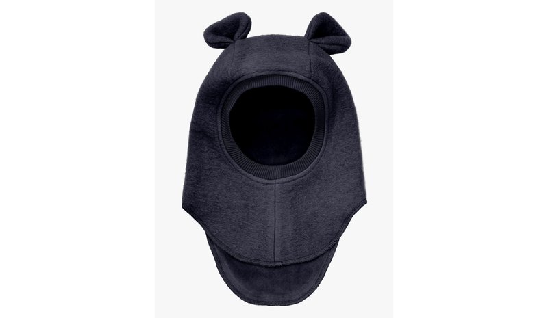 Huttelihut Kypärämyssy Merinovilla + Korvat, Dark Navy, 53