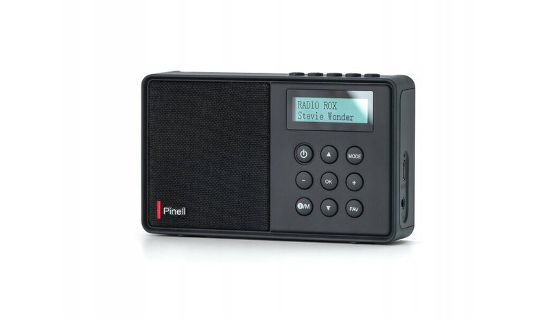 Verkko-/akkuradio dab+, fm pinell supersound micro, fm pinell supersound micro
