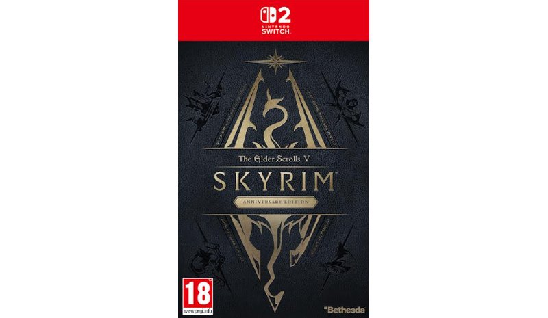 The Elder Scrolls V (5): Skyrim Anniversary Edition, Nintendo Switch 2 -peli