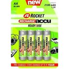 Akut Rocket RTU 2100mAh AA, 4 kpl