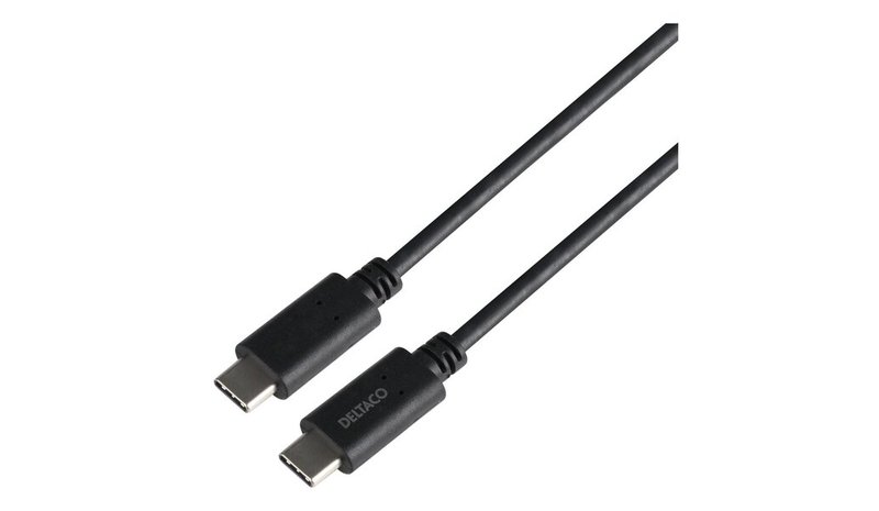 Deltaco USBC-1402-LSZH USB-C/USB-C, 1m