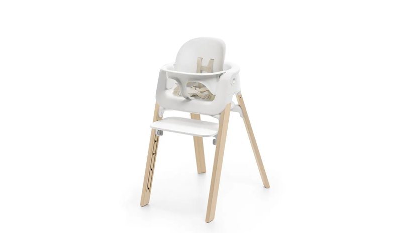Stokke Steps syöttötuoli bambu white – kuva 2/2