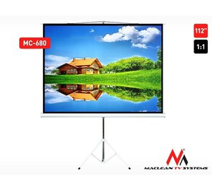 Maclean Projection Screen MC-680 112 1: 1 std