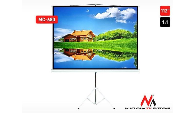 Maclean Projection Screen MC-680 112 1: 1 std