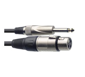 Audiokaapeli XLR/liitin (f/m) Stagg SMC1XP, 1 m