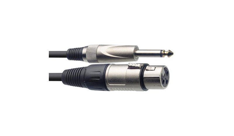 Audiokaapeli XLR/liitin (f/m) Stagg SMC1XP, 1 m