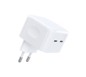 Choetech Q5008, 35W 2xUSB-C PD valkoinen