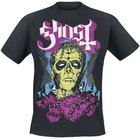 Ghost - Frank - Glow In The Dark - T-paita - Miehet - Musta