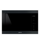 Smeg FMI325N integroitava mikroaaltouuni 25 litraa, mattamusta