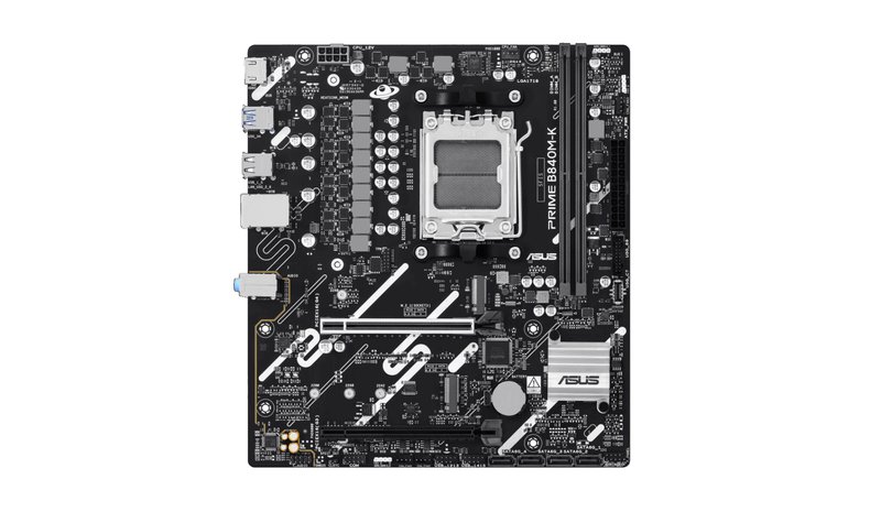 ASUS PRIME B840M-K Emolevy - AMD B840 - AMD AM5 socket - DDR5 RAM - Micro-ATX