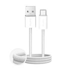 Puro Fabrik 2.0 10W USB-A - USB-C Braided Cable 1.5 m - White