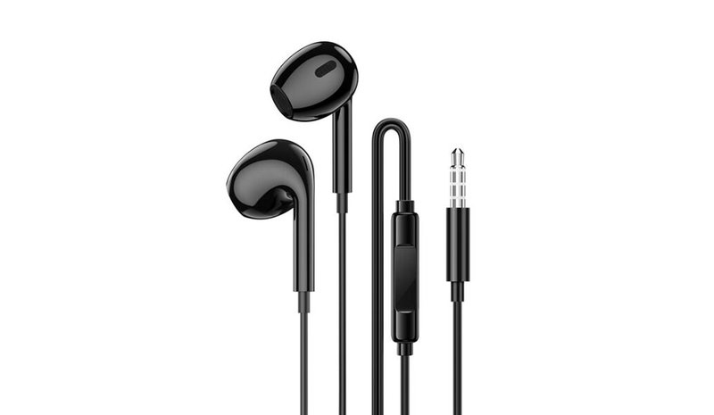 Borofone BM100 USB-C, langalliset nappikuulokkeet