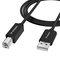 Wozinsky WKDDY4S USB-B - USB-A 480Mb/s Cable 1m - Black – kuva 1