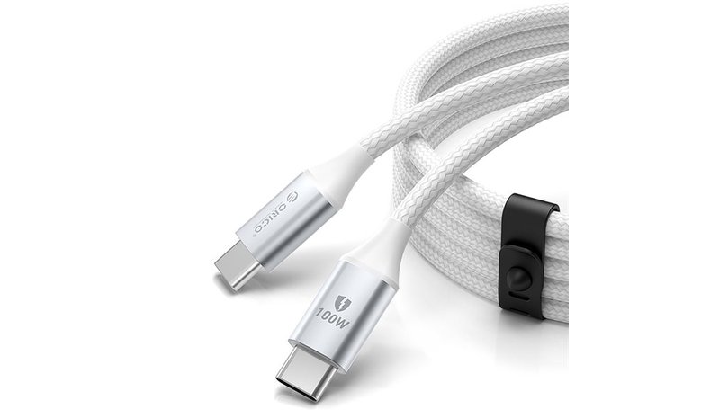 ORICO CDX 100W 5A Power Delivery USB-C - USB-C 1m Cable - White