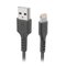 SBS TECABLEUSBIP589K USB-A - Lightning Cable 1m MFi Certified - Black – kuva 1
