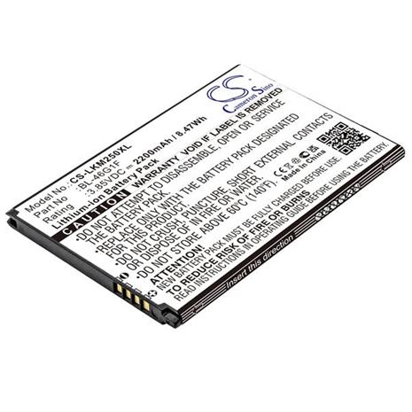 LG K10, puhelimen akku