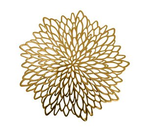 Tabletti FIORE, D38cm, kultainen