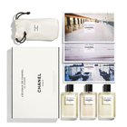 Chanel Les Eaux De Chanel tualettivesisetti naisille: Paris – Deauville EDT, 30 ml + Paris – Venise EDT, 30 ml + Paris – Biarritz EDT, 30 ml