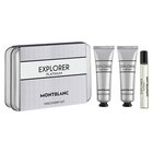 Montblanc Explorer Platinum miesten tuoksu- ja hoitosetti 7,5 ml + 2 x 30 ml