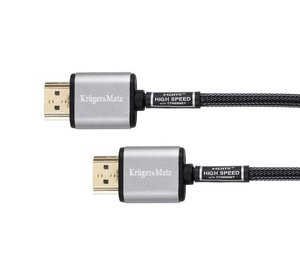 hdmi-kaapeli - hdmi-pistoke (a-a) 1,8 m kruger&matz 4k-kaapeli