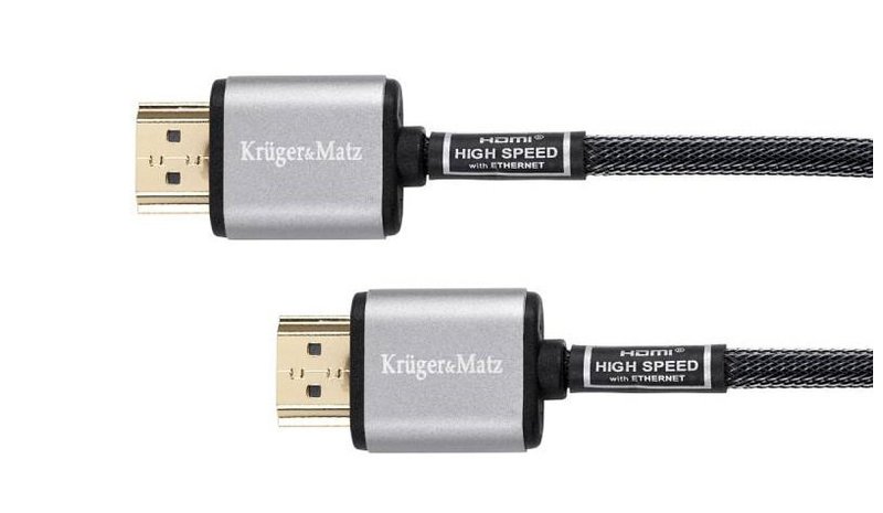 hdmi-kaapeli - hdmi-pistoke (a-a) 1,8 m kruger&matz 4k-kaapeli