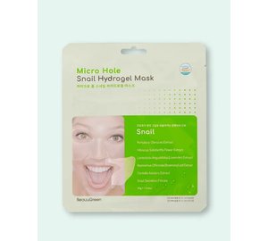Beauugreen Micro Hole Hydrogel Mask Snail - 30 g / 1 sheet