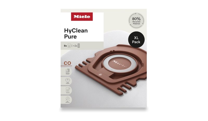 Miele HyClean Pure -pölypussi, 8 kpl
