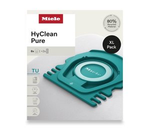 Miele TU XL HyClean Pure -pölypussi, 8 kpl