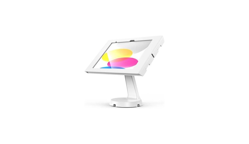 Compulocks Apex stand - exposed front/back camera and sensors - for tablet - white - Max - recommended for