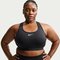 Nike Swoosh Medium Support Women's BLACK/WHITE – kuva 1